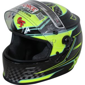 G-FORCE #13005XSMYL HELMET REVO GRAPHICS XSM YELLOW SA2020