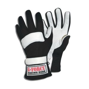 G-FORCE #4101XLGBK G5 Racing Gloves X-Large Black