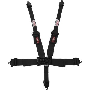 G-FORCE #6600BK 5pt Harness L&L HNR Indiv PD SFI 16.1