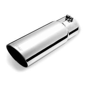 GIBSON EXHAUST #500420 Stainless Single Wall An gle Exhaust Tip