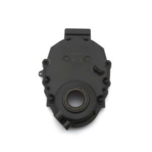 CHEVROLET PERFORMANCE #12562818 SBC Front Timing Cover - Black Plastic