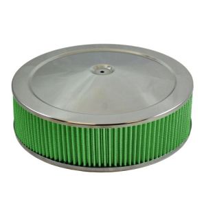 GREEN FILTER #2195 Air Cleaner Assembly 14 x 4 Flat Base