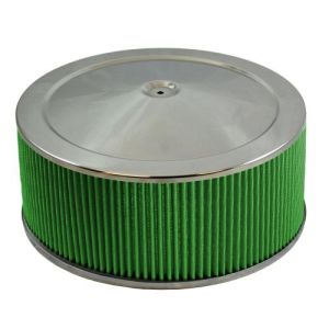 GREEN FILTER #2196 Air Cleaner Assembly 14 x 6 Flat Base