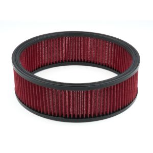 GREEN FILTER #9002 14in x 4in Round Air Filter Red