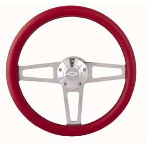 GRANT #1911R Billet T Series Red Wrap ped Steering Wheel