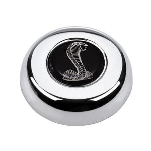 GRANT #5683 Chrome Horn Button-Cobra