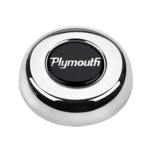GRANT #5694 Chrome Horn Button Plymouth