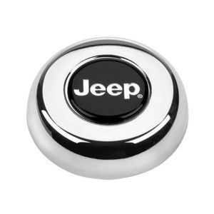GRANT #5695 Chrome Horn Button-Jeep