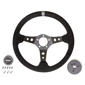 GRANT #694 Suede Racing Steering Wheel w/Center Marker