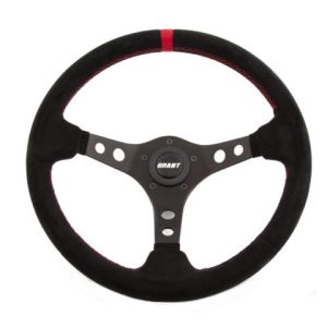 GRANT #695 Suede Racing Steering Wheel w/Center Marker