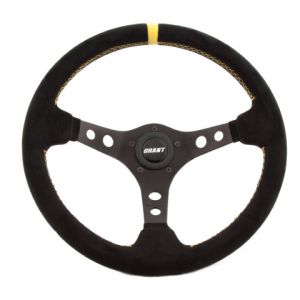GRANT #697 Suede Racing Steering Wheel w/Center Marker