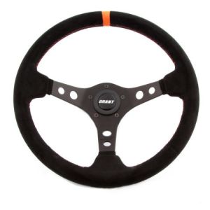 GRANT #699 Suede Racing Steering Wheel w/Center Marker