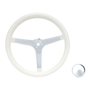 GRANT #832W Classic Wheel White Grip