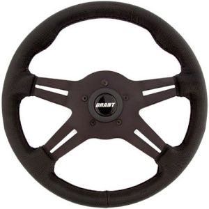 GRANT #8510 Gripper Steering Wheel 13in Dia. 1in Dish