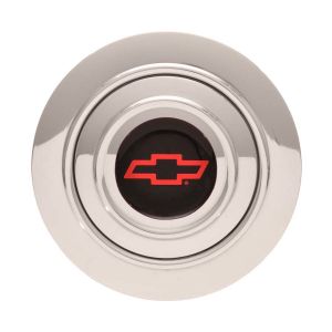 GT PERFORMANCE #11-1242 GT9 Horn Button Chevy Bow Tie Red
