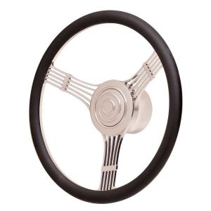 GT PERFORMANCE #21-4245 Steering Wheel GT9 Retro Banjo Leather