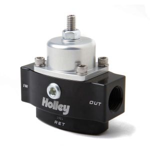 HOLLEY #12-841 HP Billet Fuel Press. Regulator w/Bypass