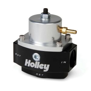 HOLLEY #12-848 4500 Billet Fuel Press. Regulator w/EFI Bypass
