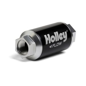 HOLLEY #162-550 Billet HP Fuel Filter - 3/8NPT 10-Micron 100GPH