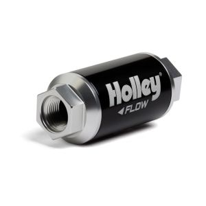 HOLLEY #162-551 Billet HP Fuel Filter - 3/8NPT 100-Micron 100GPH