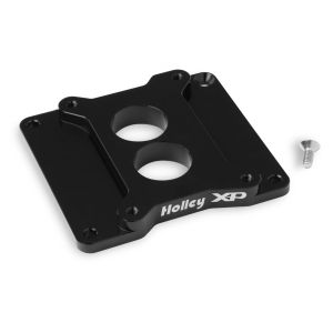 HOLLEY #17-90 2BBL XP Carb Adapter - Black