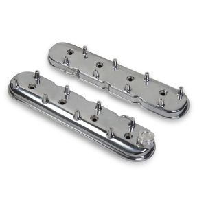 HOLLEY #241-90 GM LS1 Valve Cover Set - Polished