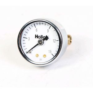 HOLLEY #26-500 0-15 Fuel Pressure Gauge