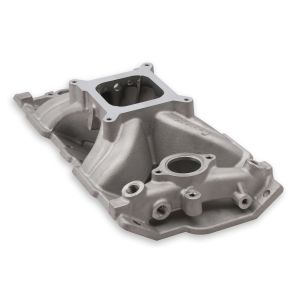 HOLLEY #300-261 SBC Single Plane Intake Manifold w/4150 Flange