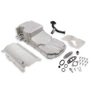 HOLLEY #302-21 GM LT Gen-V Oil Pan Swap Kit - As-Cast Finish