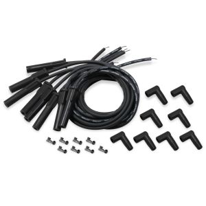 HOLLEY #561-113 Spark Plug Wire Set Univ GM LS Cut to Fit - Black