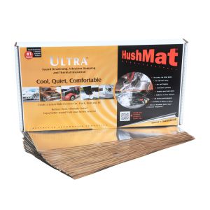 HUSHMAT #10401 Ultra Floor/Dash Kit- 20 pc 12in.x23in. Silver