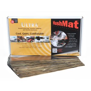 HUSHMAT #10500 Ultra Bulk Kit- 30 pc 12in.x23in. Black