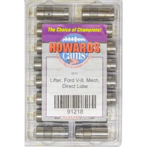 HOWARDS RACING COMPONENTS #91218 Solid Lifters - Ford V8 Direct Lube