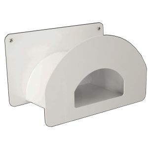 HEPFNER RACING PRODUCTS #HRP6281-WHT Air Hose Rack With Cubby White