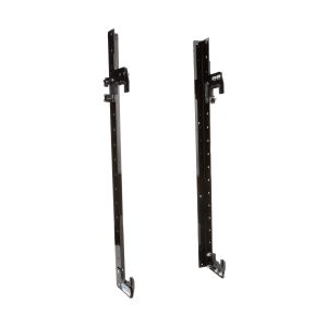 HEPFNER RACING PRODUCTS #HRP6340A-BLK Radiator Mount Black Adjustable