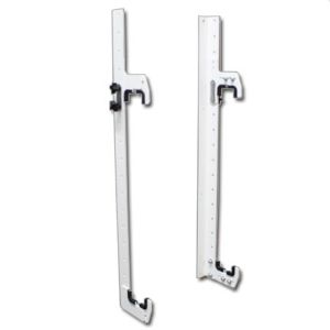 HEPFNER RACING PRODUCTS #HRP6340A-WHT Radiator Wall Mount White