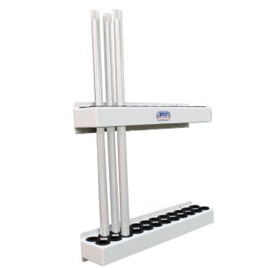 HEPFNER RACING PRODUCTS #HRP6348-WHT Torsion Bar Rack for Sprint Bars