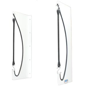 HEPFNER RACING PRODUCTS #HRP6553-WHT Nose Wing Mount for Trailer White