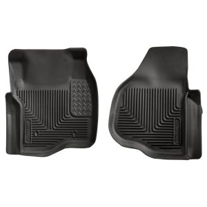 HUSKY LINERS #53301 Ford X-Act Contour Floor Liners Front Black