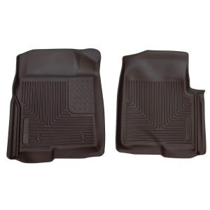 HUSKY LINERS #53311 Ford X-Act Contour Floor Liners Front Black