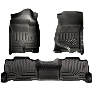 HUSKY LINERS #98251 07-14 Tahoe Floor Liners Black