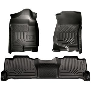HUSKY LINERS #98261 07-14 Suburban Floor Liners Black