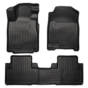 HUSKY LINERS #98371 10-14 Mustang Front/2nd Seat Floor Liners Black