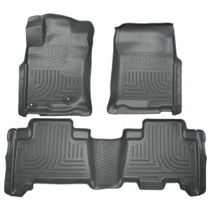 HUSKY LINERS #98571 10-13 Lexus GX460 Front/ 2nd Floor Liners Black