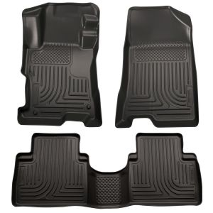 HUSKY LINERS #98851 11- Hyundai Sonata Front /2nd Floor Liners Black