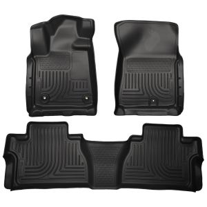HUSKY LINERS #99581 14-   Tundra CrewMax Floor Liners Black