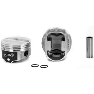 ICON PISTONS #IC10004-.040 ICON FHR Piston - Chevy  350  Rod 5.700  Flat Top