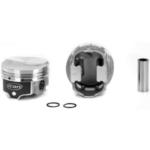 ICON PISTONS #IC10007-.040 BBC Dome Piston Set 4.165 Bore  +17cc