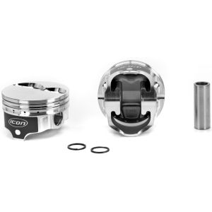 ICON PISTONS #IC744.030 SBM FT Forged Piston Set 4.030 Bore -5cc