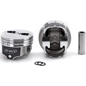 ICON PISTONS #IC792.060 SBC Forged F/T Piston Set 4.060 Bore -4.9cc